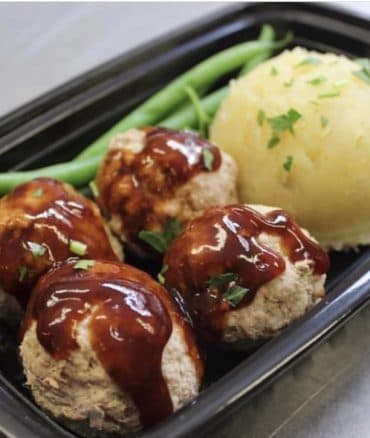 BBQ Turkey Meatballs
